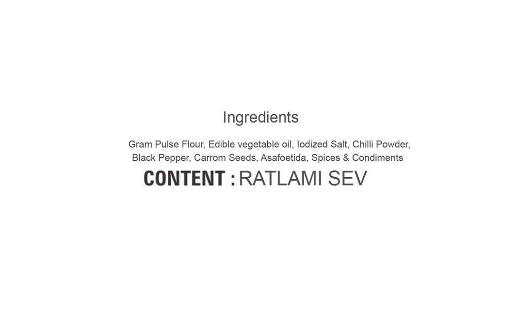 Sankalp Shri Ratlami Sev Namkeen    Pack  200 grams